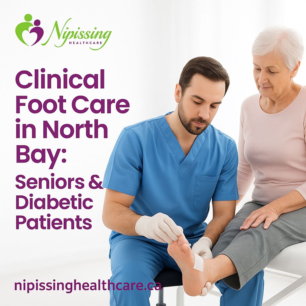 Clinical Foot Care in North Bay | Seniors & Diabetic Foot Care