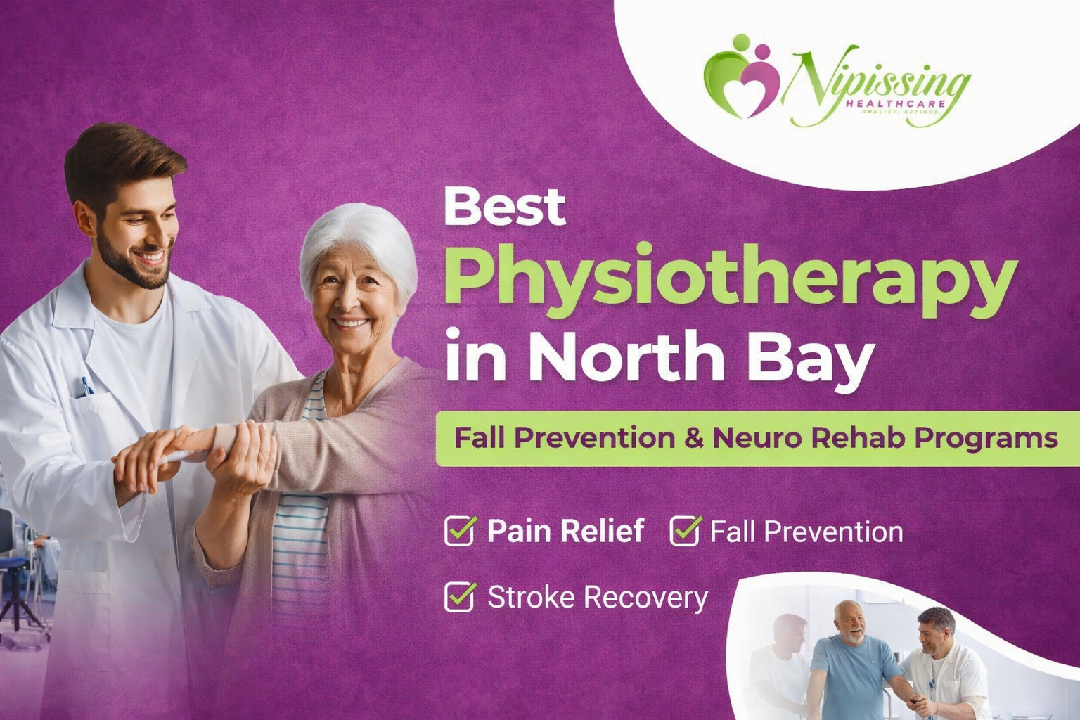 Best Physiotherapy in North Bay: Fall Prevention & Neuro Rehab Programs