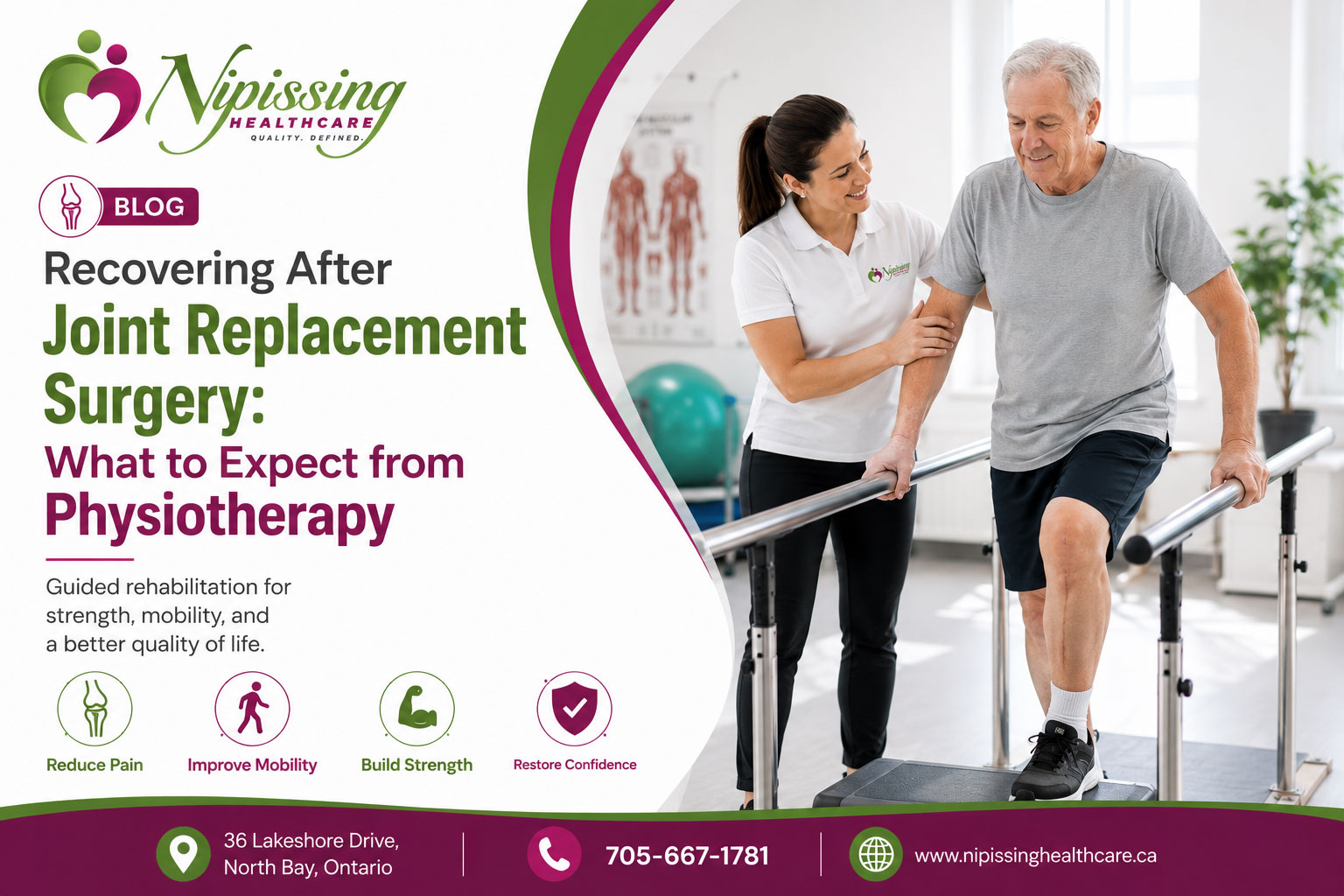 Recovering After Joint Replacement Surgery: What to Expect from Physiotherapy